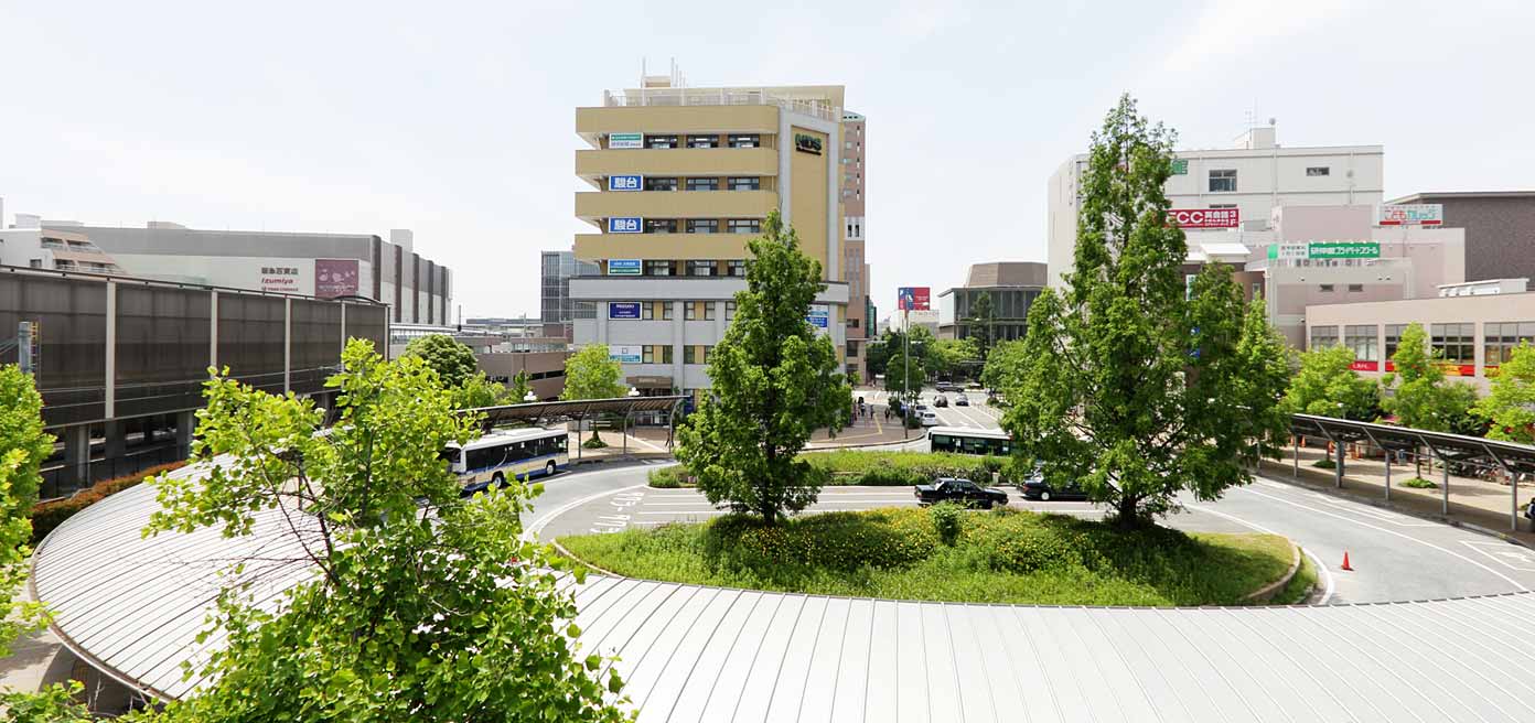 阪急「西宮北口」駅の「南改札口」からの外観